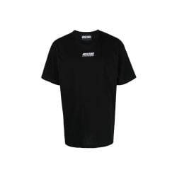 Moschino Schwarzes Logo T-shirt von Moschino