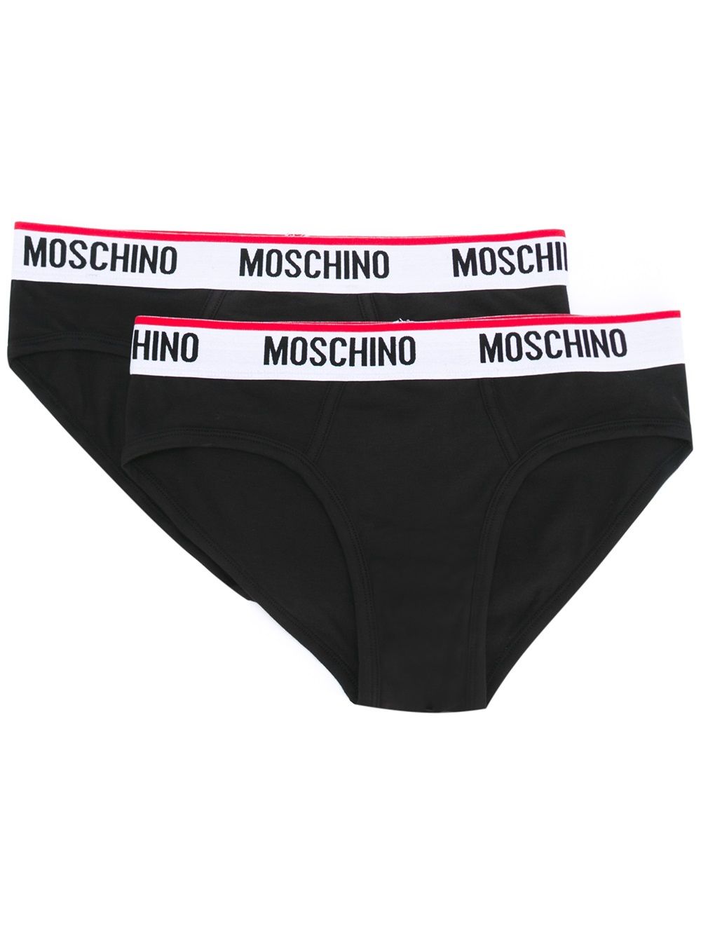 Moschino Set mit zwei Slips - Schwarz von Moschino