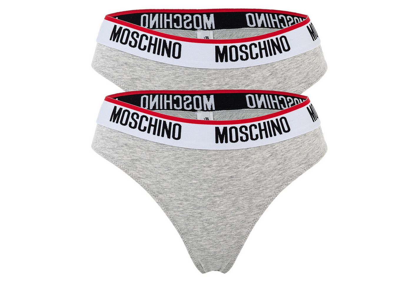 Moschino Slip Damen Slip 2er Pack Baumwolle (Packung, 2er Pack) von Moschino