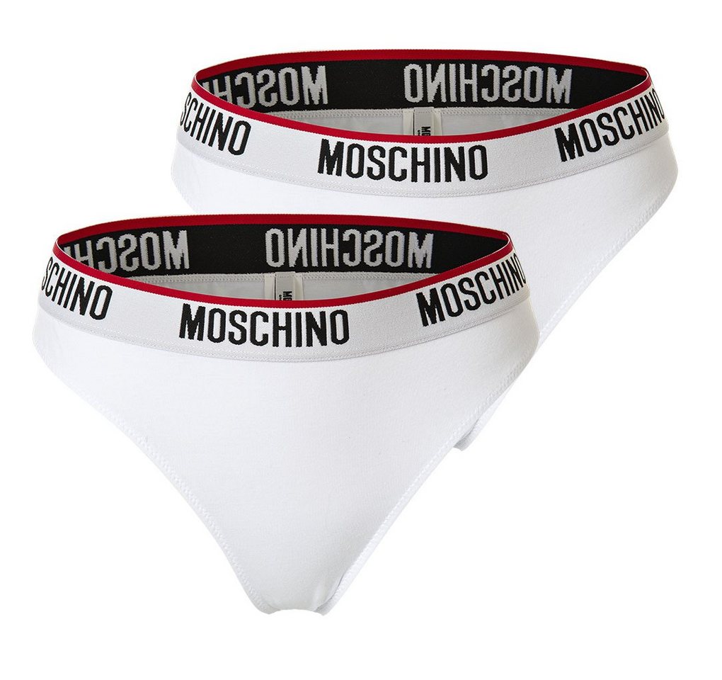 Moschino Slip Damen Slips 2er Pack - Briefs, Unterhose, Cotton von Moschino