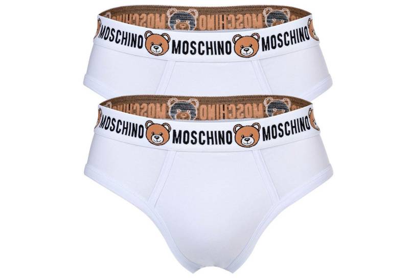 Moschino Slip Herren Slip 2er Pack Baumwolle (Packung, 2er Pack) von Moschino