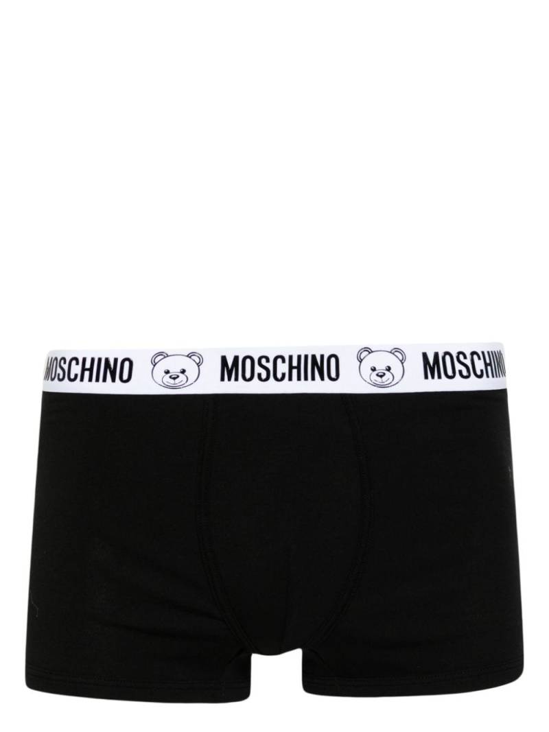 Moschino Slip mit Logo-Bund - Schwarz von Moschino