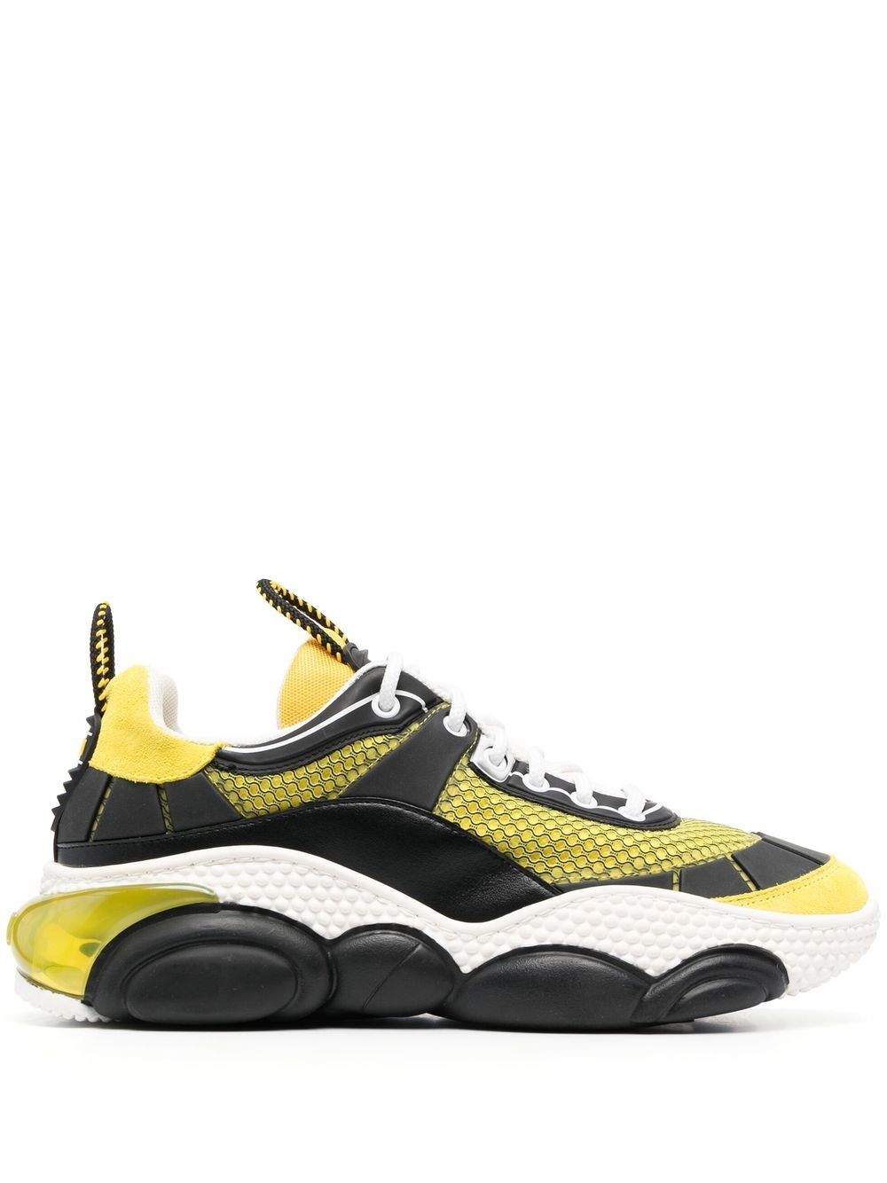Moschino Sneakers im Layering-Look - Gelb von Moschino