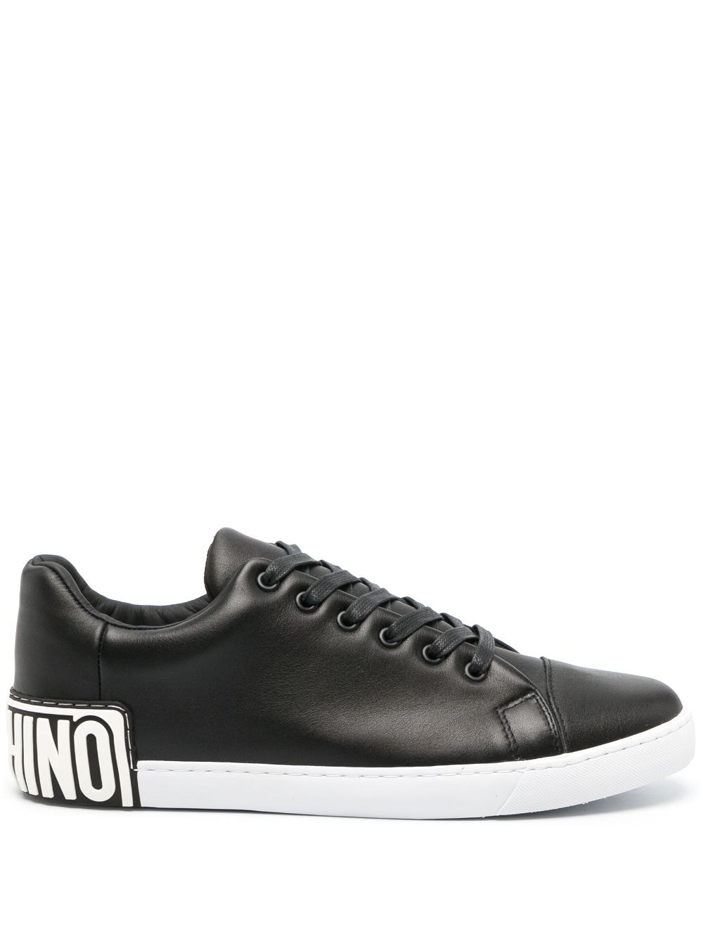 Moschino Sneakers mit Oversized-Logo - Schwarz von Moschino