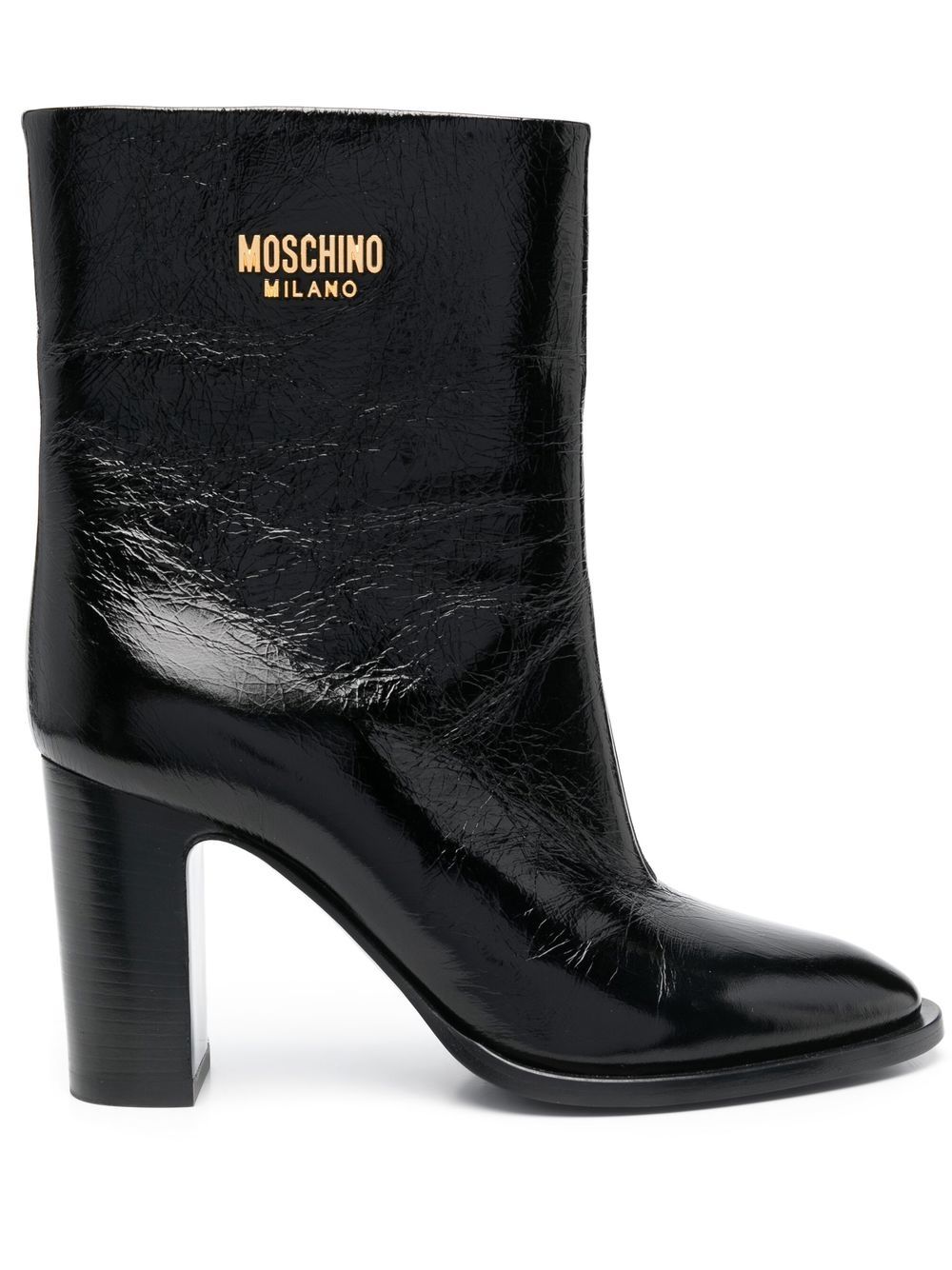 Moschino Stiefel aus Leder - Schwarz von Moschino