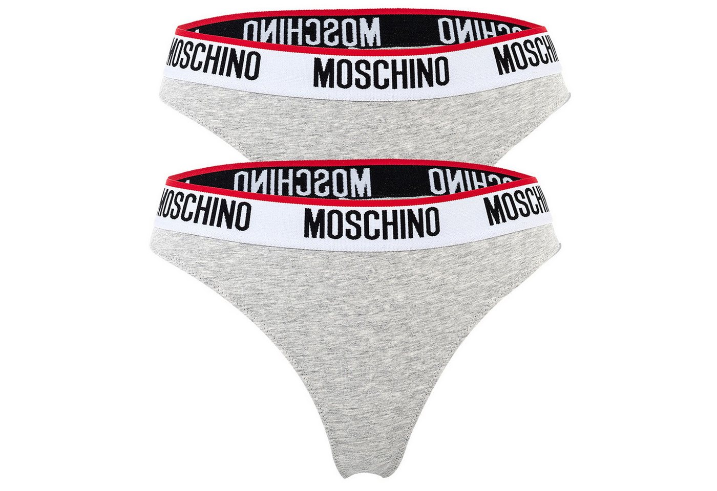 Moschino String Damen String 2er Pack Baumwollmischung (Packung, 2er Pack) von Moschino
