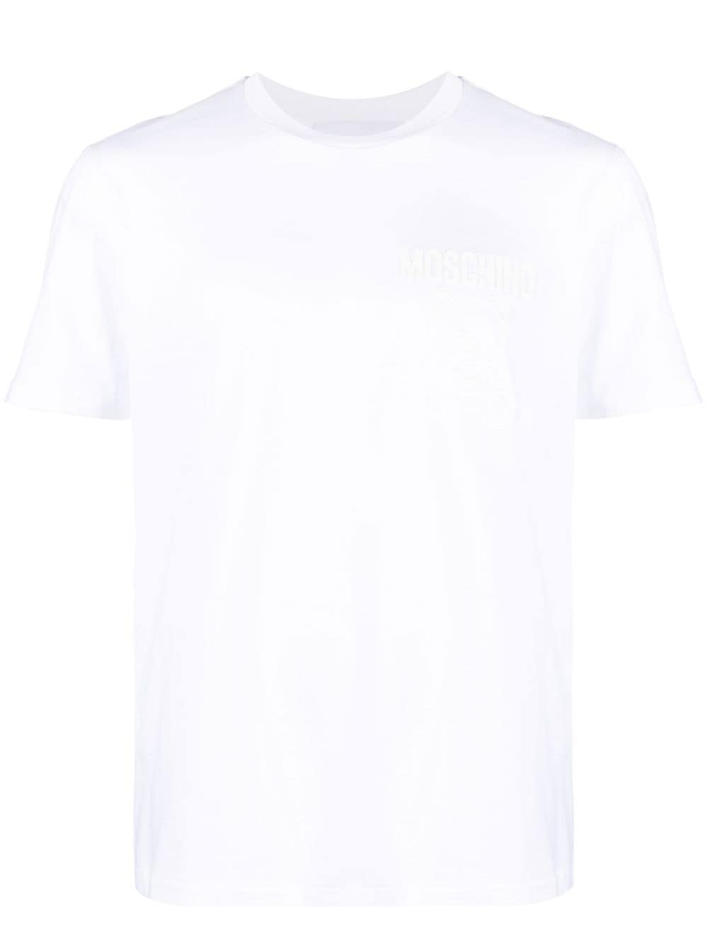 Moschino T-Shirt aus Bio-Baumwolle - Weiß von Moschino