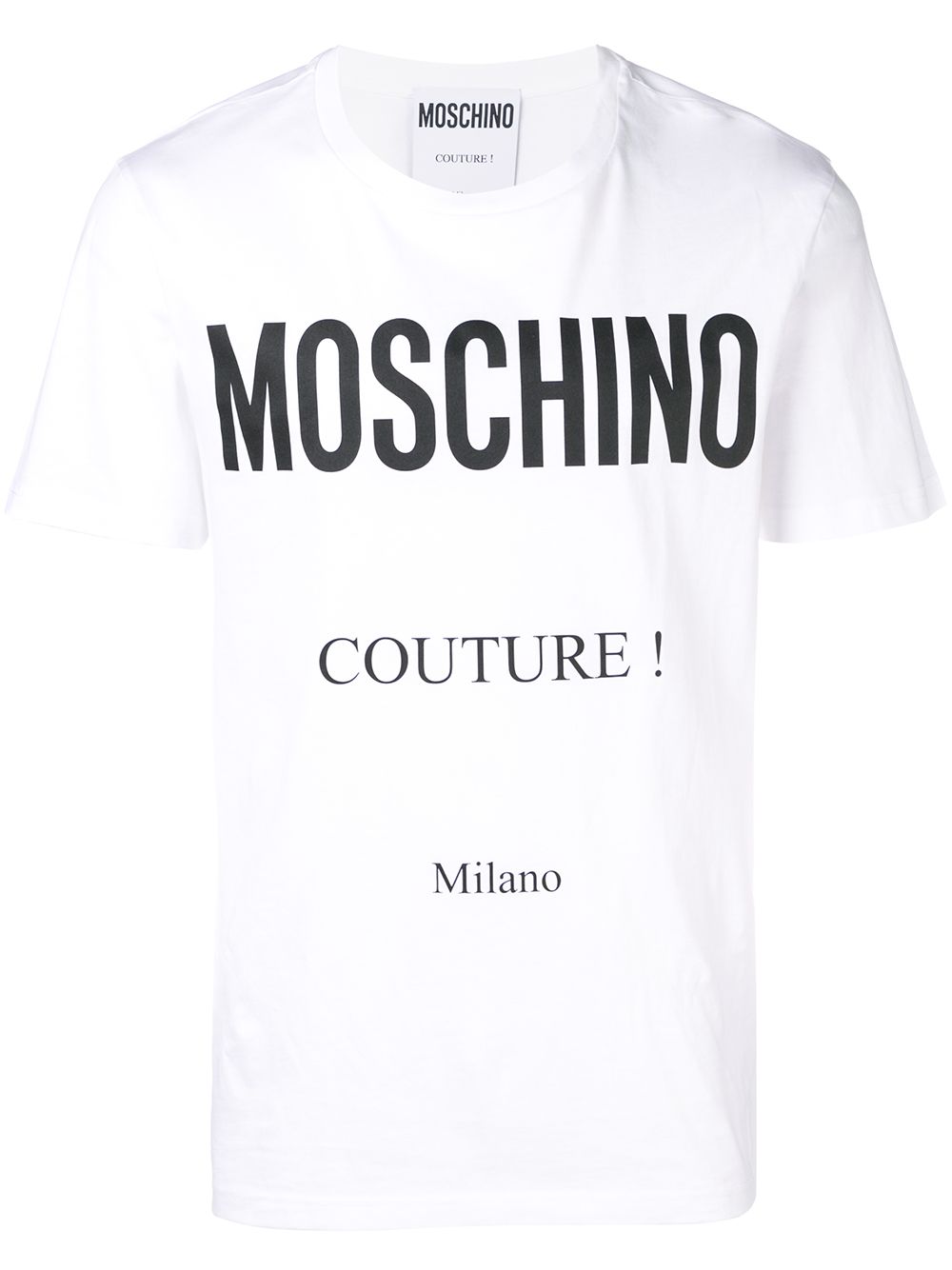 Moschino T-Shirt mit "Couture!"-Logo - Weiß von Moschino