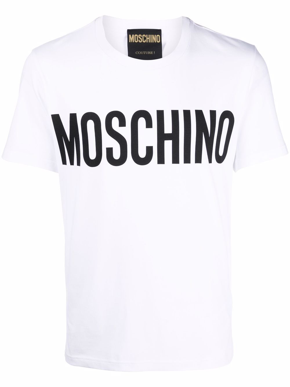 Moschino T-Shirt mit Logo-Print - Weiß von Moschino