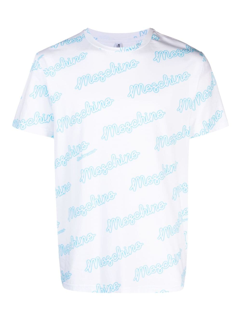 Moschino T-Shirt mit Logo-Print - Weiß von Moschino