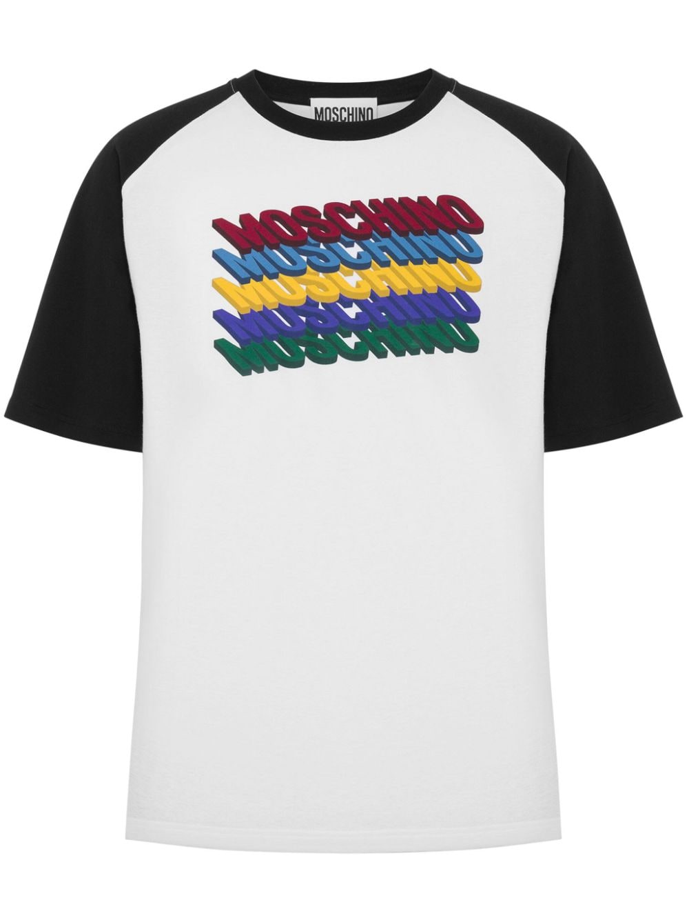 Moschino T-Shirt mit Logo-Print - Weiß von Moschino