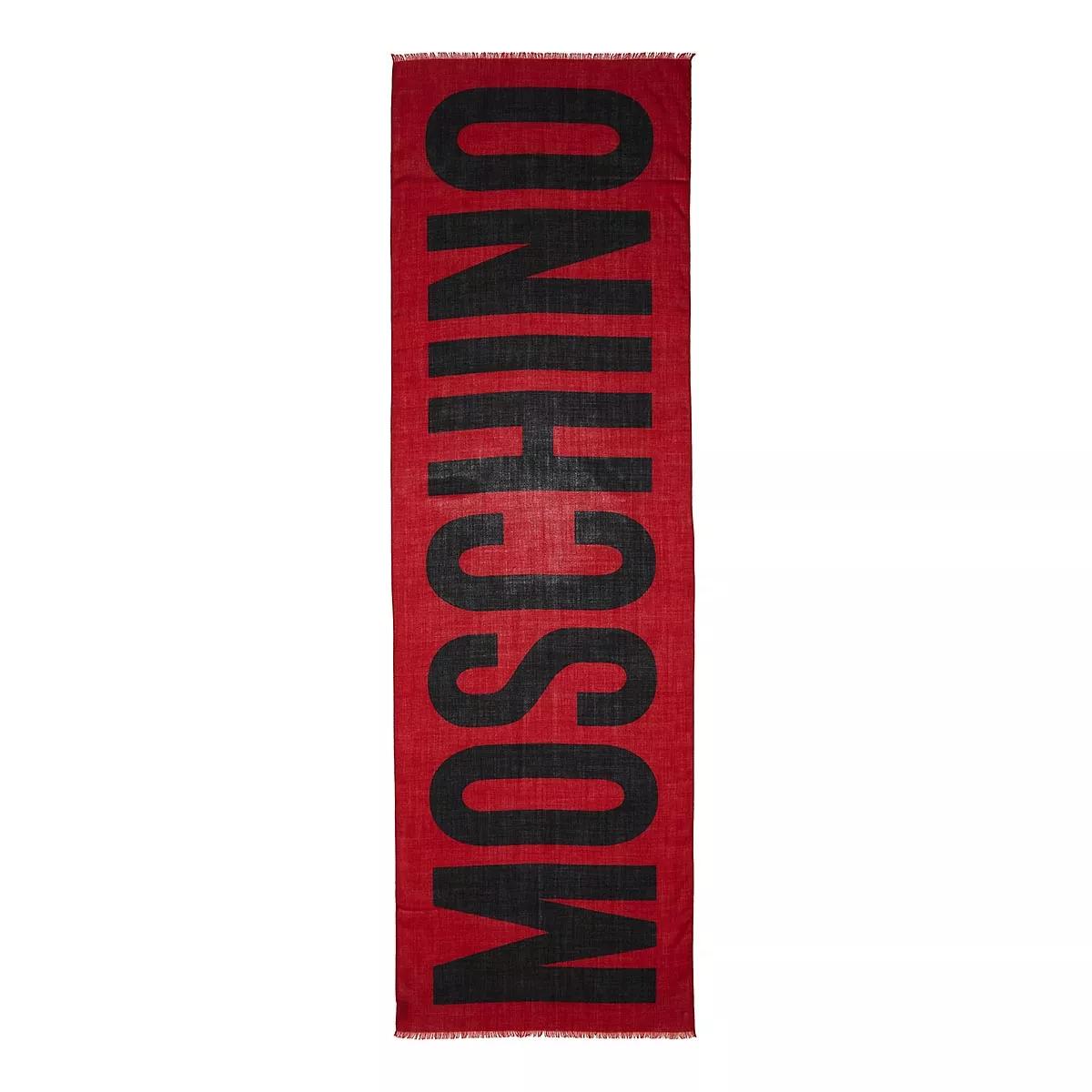 Moschino Tücher & Schals - Scarf  55X190  cm - Gr. unisize - in Rot - für Damen von Moschino