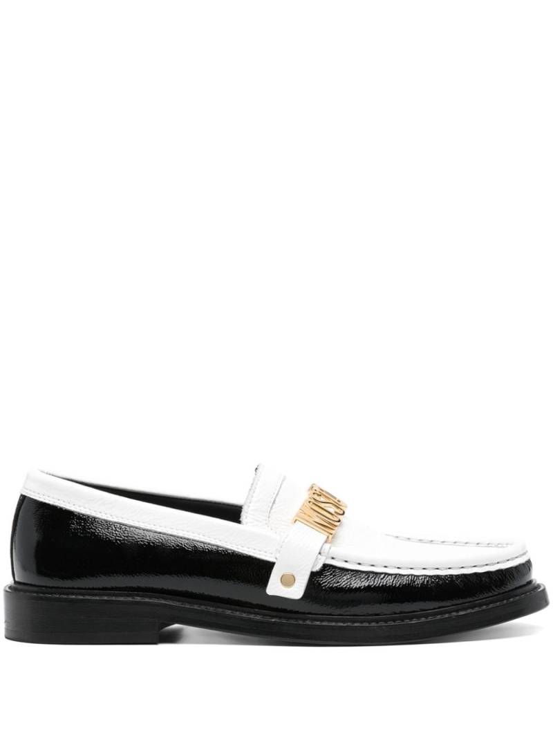 Moschino Zweifarbige Loafer - Weiß von Moschino