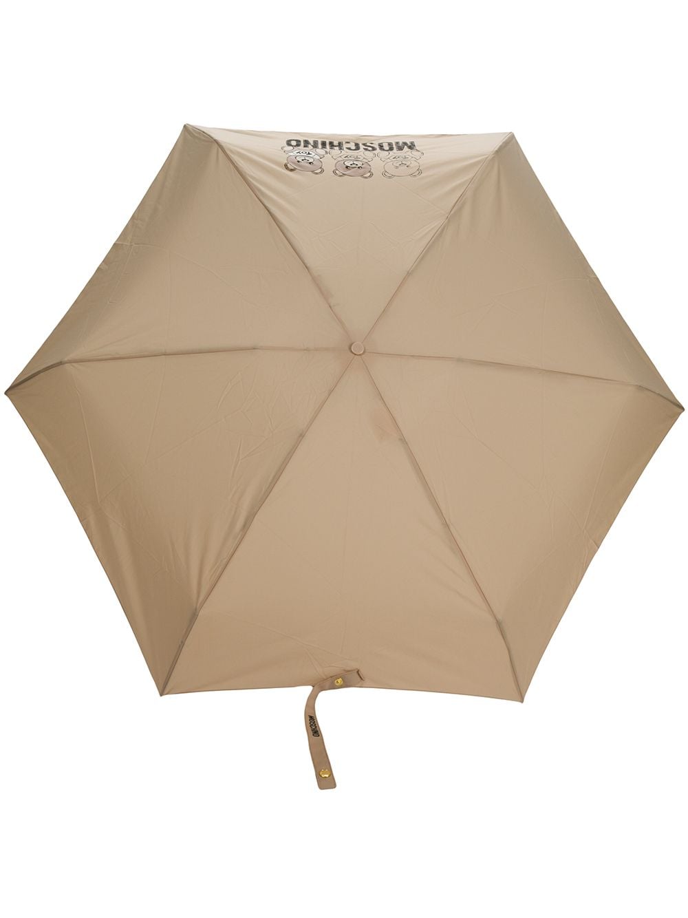 Moschino Regenschirm mit Teddy - Nude von Moschino