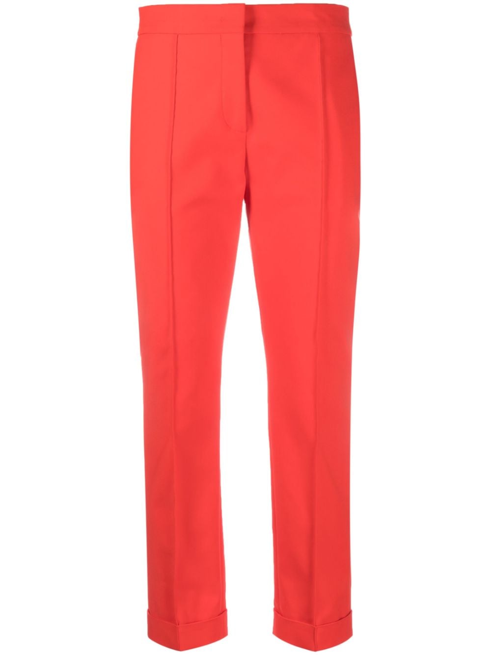 Moschino Klassische Cropped-Hose - Rot von Moschino