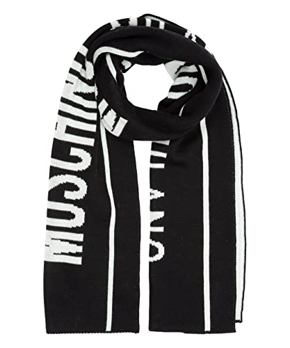 Moschino herren Wollschal black von Moschino