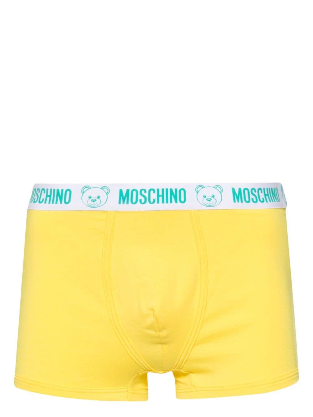 Moschino Boxershorts mit elastischem Logo-Bund - Gelb von Moschino