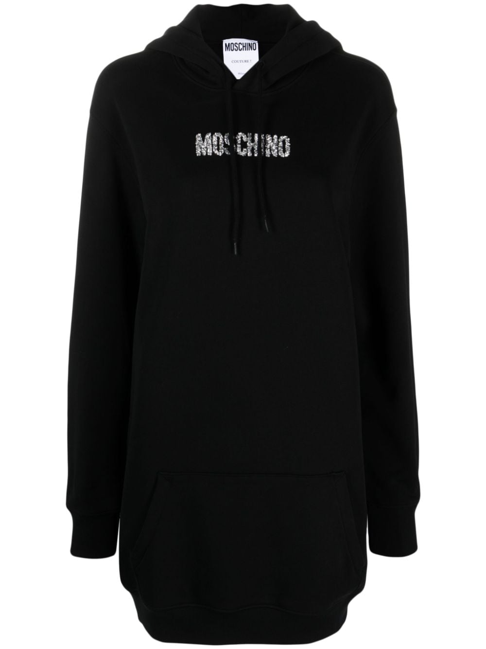 Moschino Kleid mit Logo - Schwarz von Moschino