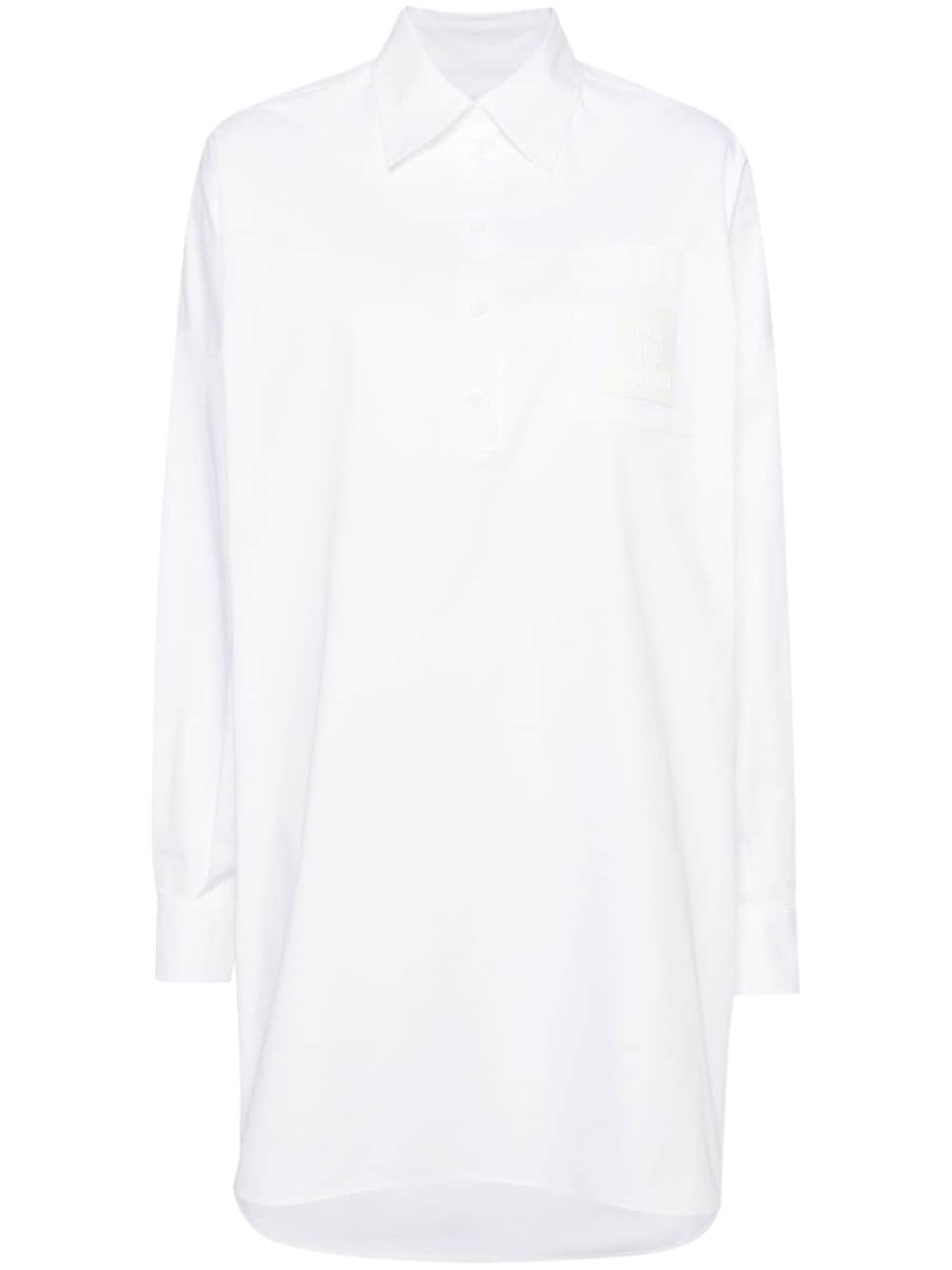 Moschino Hemd aus Bio-Baumwolle - Weiß von Moschino