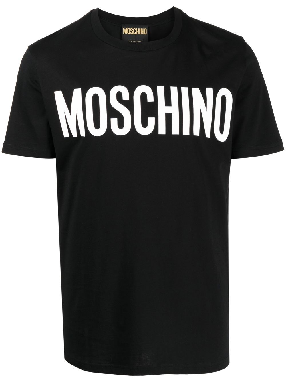 Moschino T-Shirt mit Logo-Print - Schwarz von Moschino