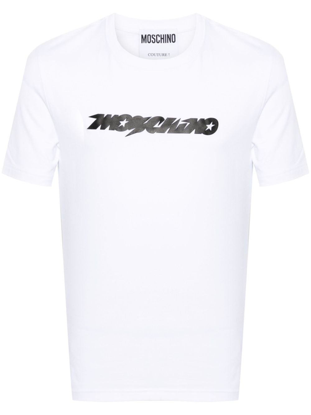 Moschino T-Shirt mit Logo-Print - Weiß von Moschino