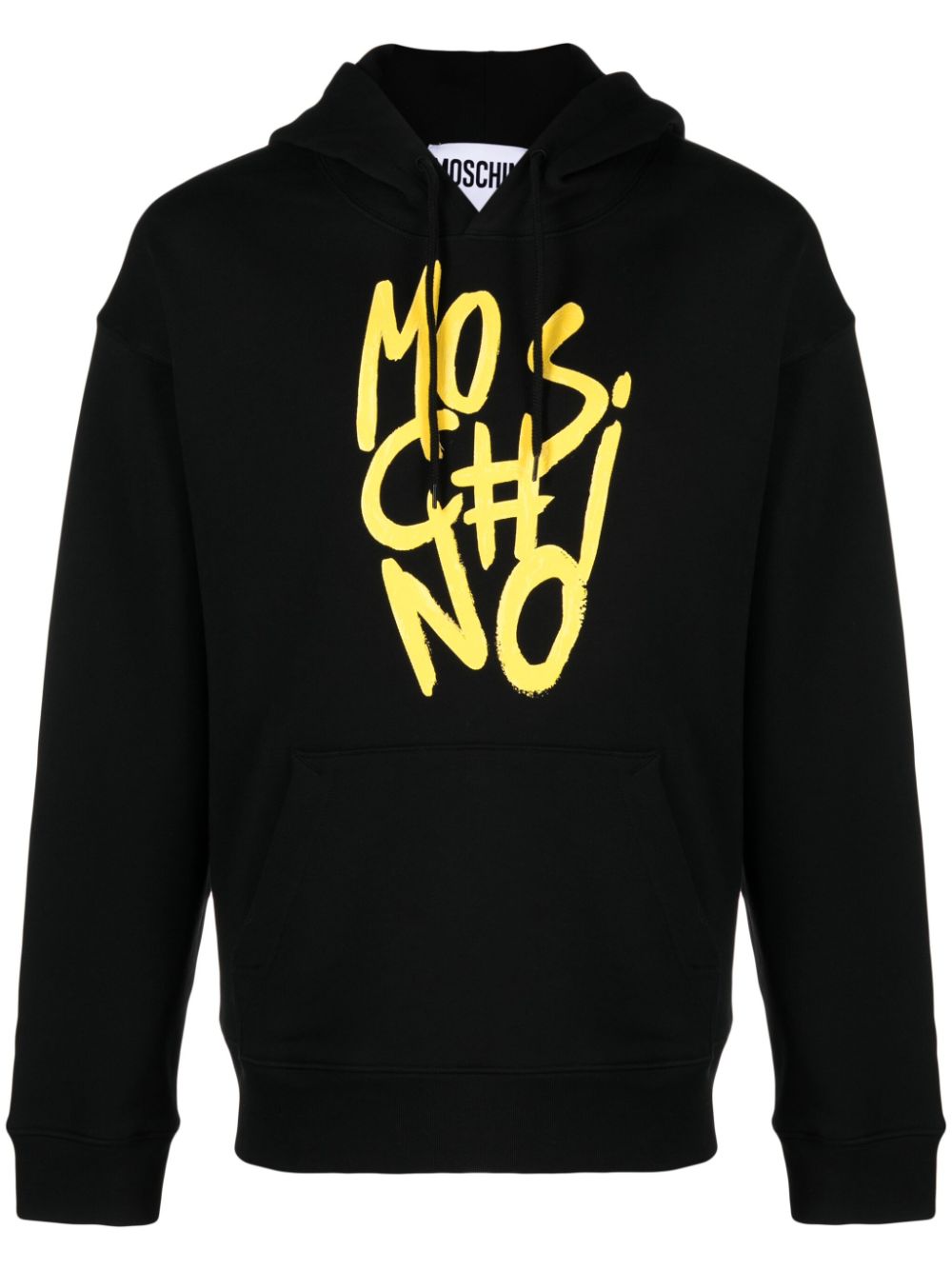 Moschino Hoodie mit Logo-Print - Schwarz von Moschino