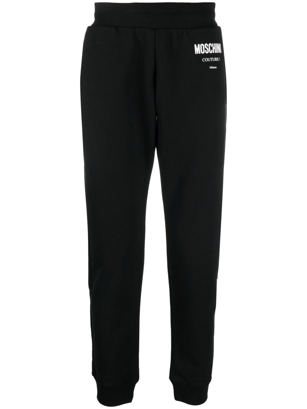 Moschino Jogginghose mit Logo-Print - Schwarz von Moschino