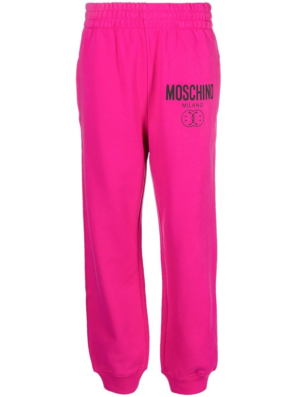 Moschino Jogginghose mit Logo-Print - Rosa von Moschino