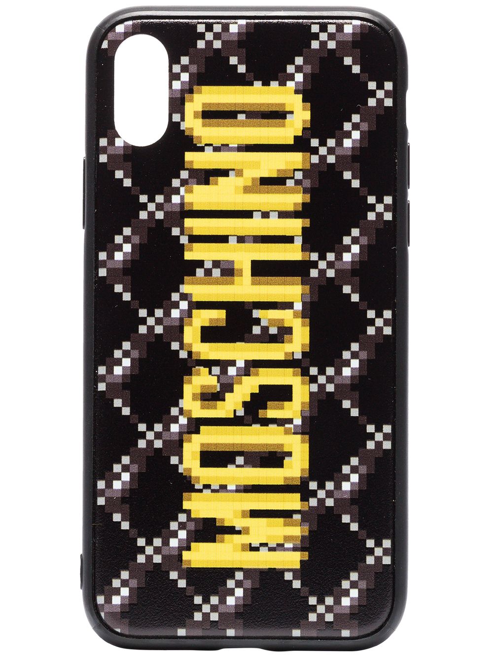 Moschino iPhone XS-Hülle mit Logo - Schwarz von Moschino