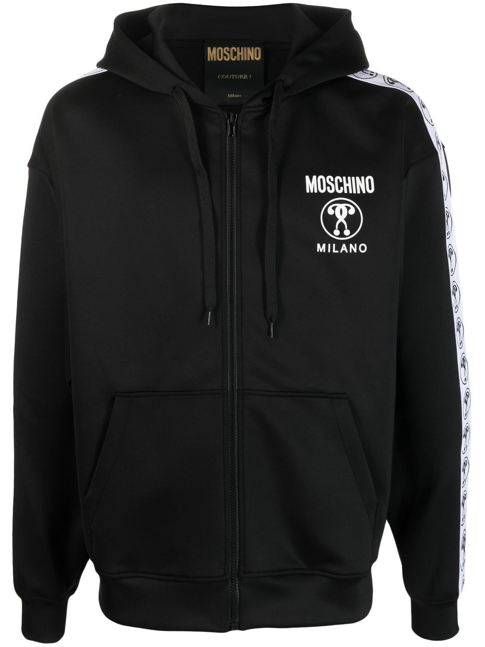 Moschino Hoodie mit Logo-Print - Schwarz von Moschino