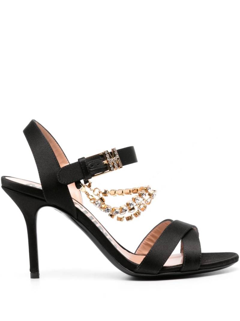 Moschino Sandalen 100mm - Schwarz von Moschino