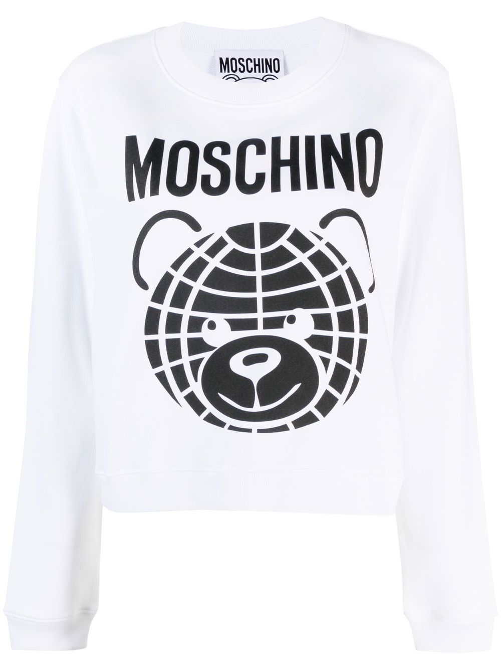 Moschino T-Shirt mit Teddy-Print - Weiß von Moschino