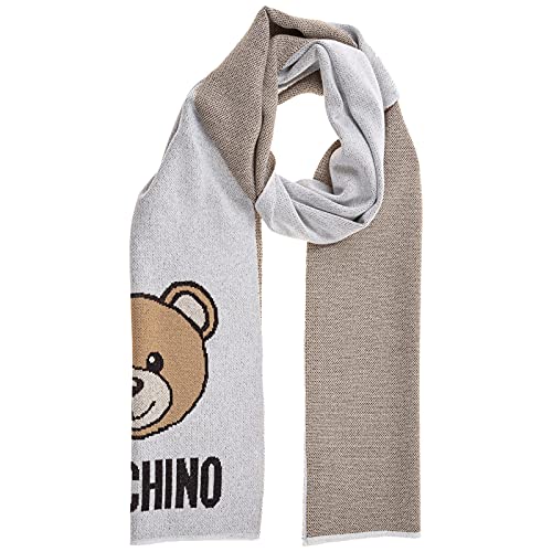 Moschino damen teddy Schal grigio von Moschino