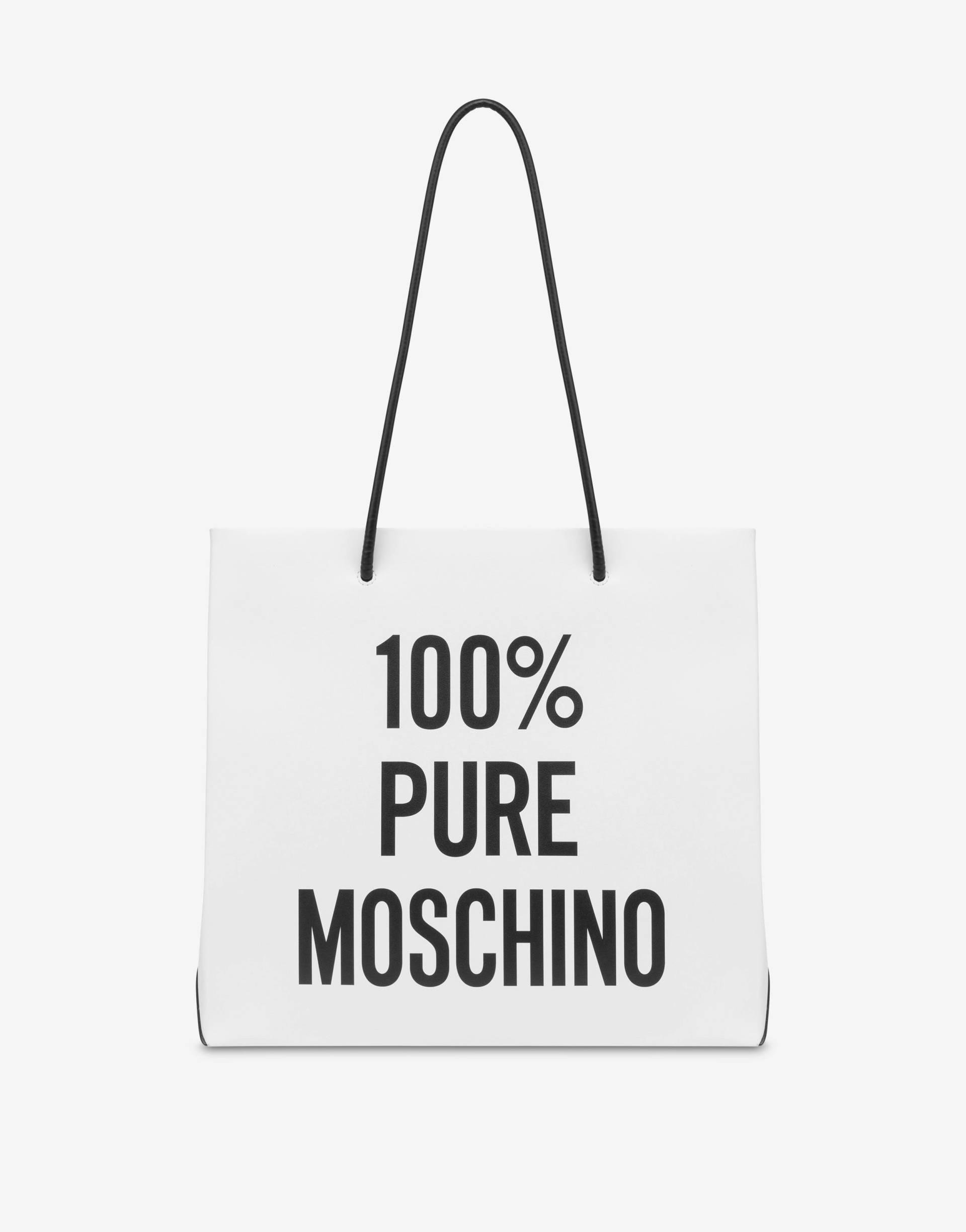 Shopper Aus Kalbsleder 100% Pure Moschino von Moschino