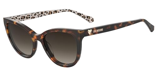 Sonnenbrillen MOSCHINO LOVE MOL072/S H7P PATTERN HAVANA 54/18/140 Damen von Moschino