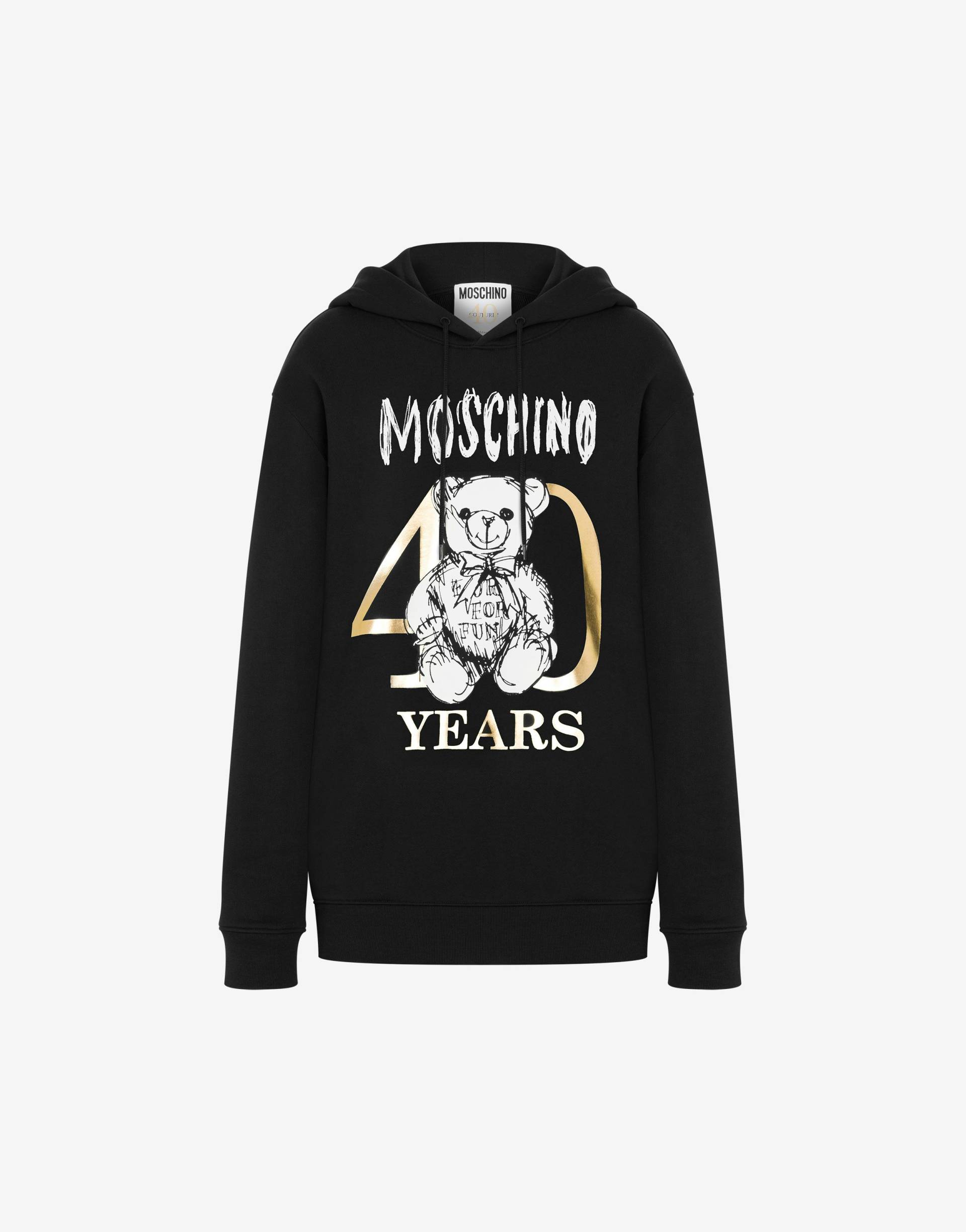 Sweatshirt 40 Years Teddy Bear von Moschino