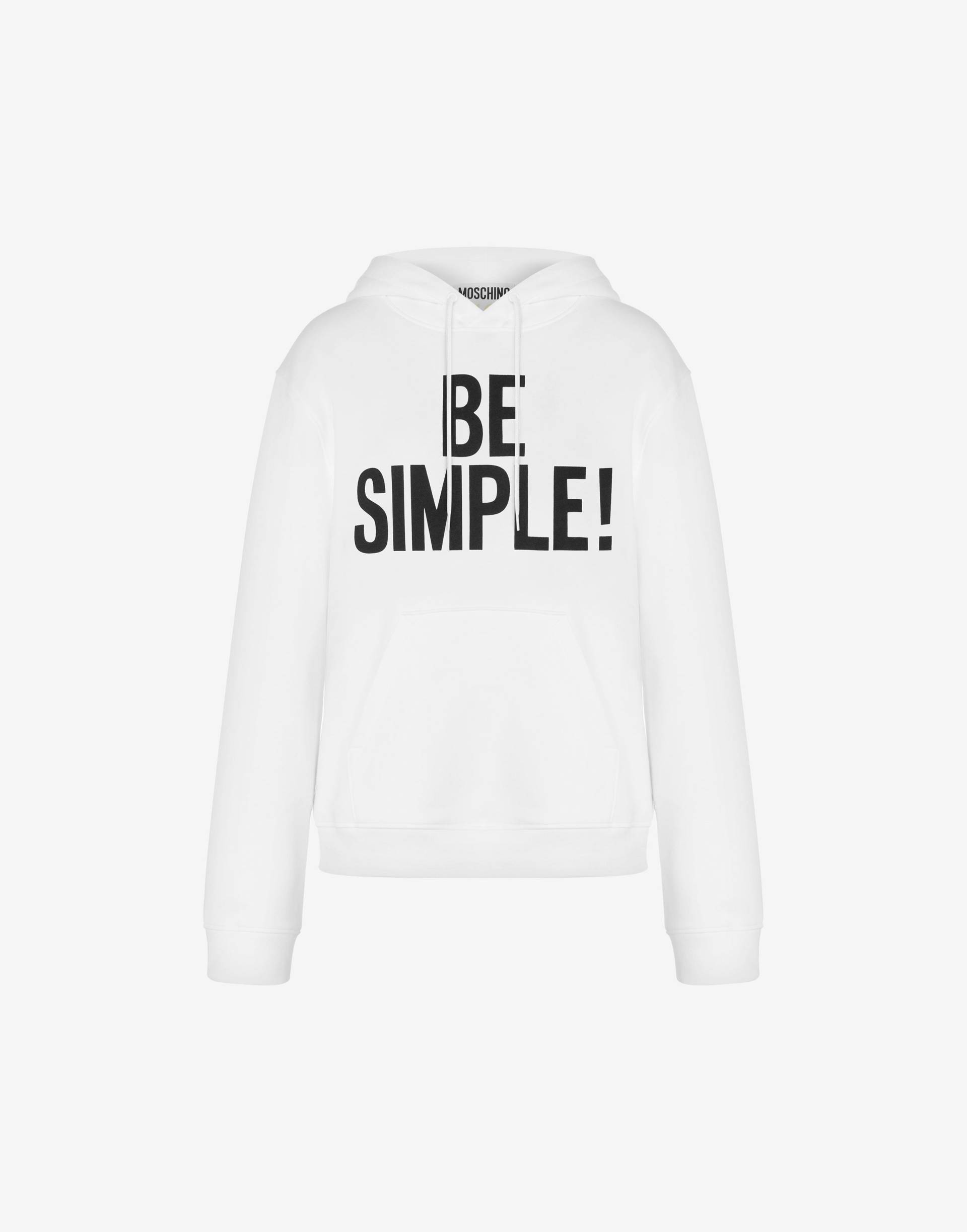 Sweatshirt Be Simple! von Moschino