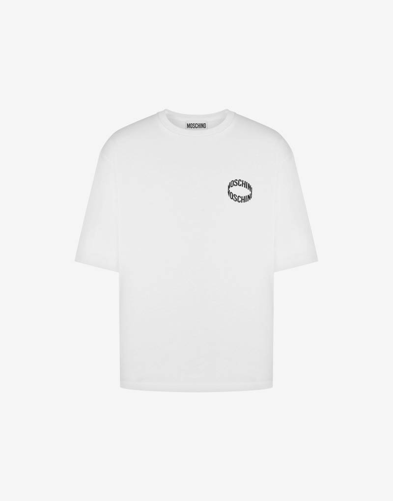 T-shirt Aus Jersey Moschino Loop von Moschino