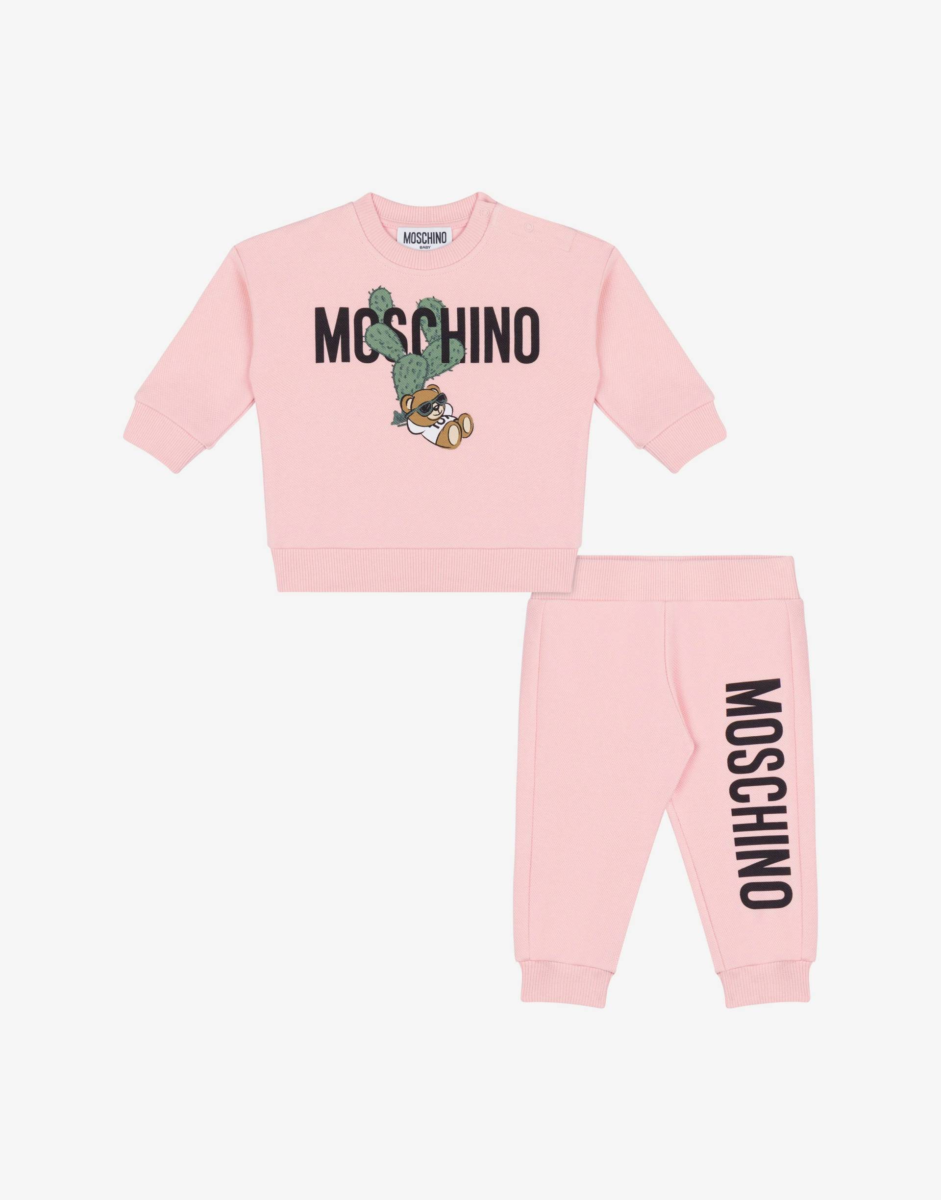 Trainingsanzug Aus Sweat-material Cactus Teddy Bear von Moschino