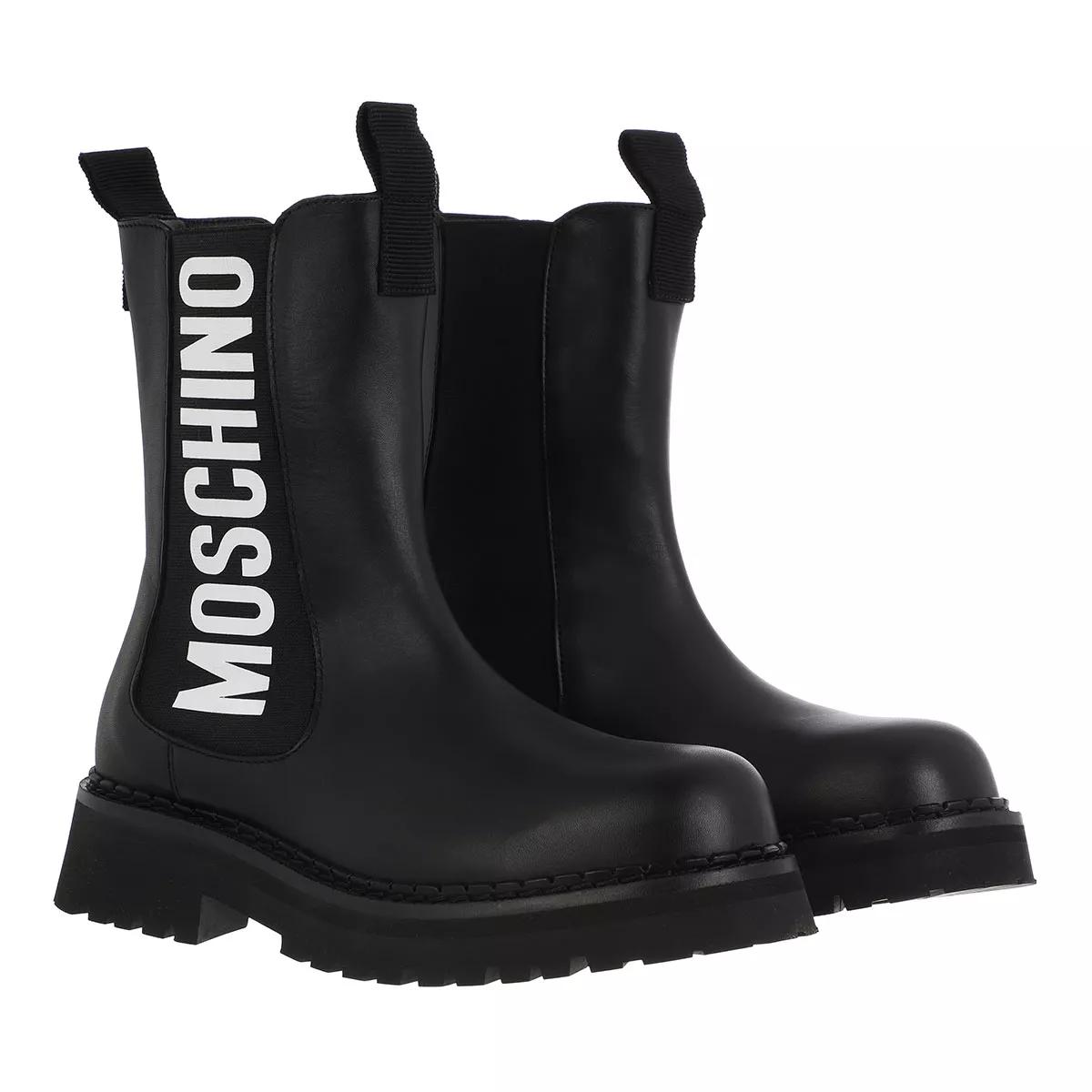 female Stiefeletten schwarz Chelsea Boot 36 von Moschino