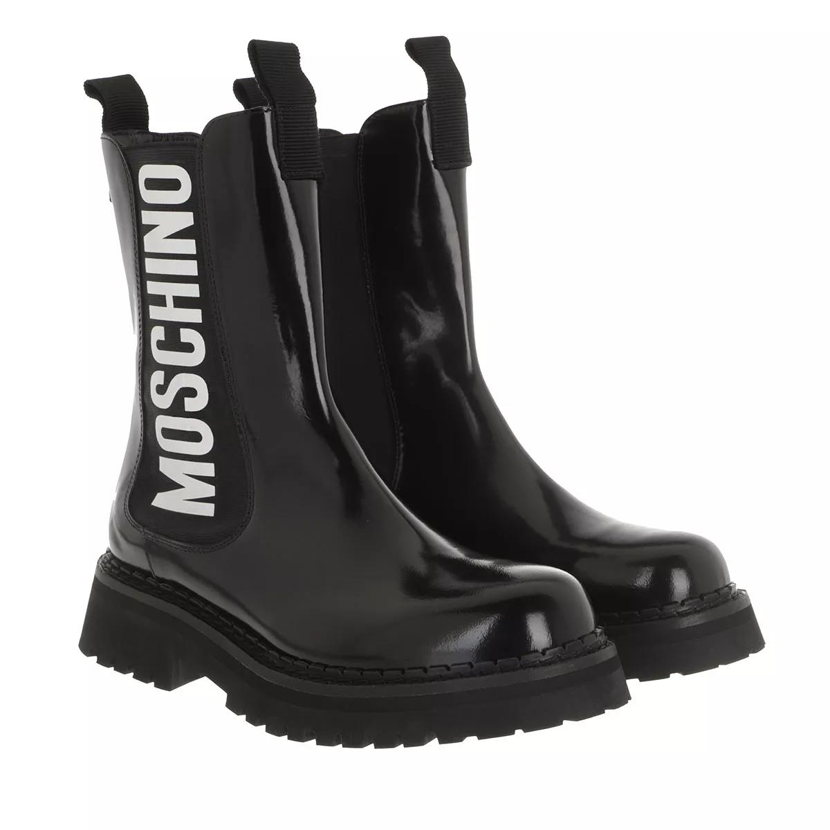 female Stiefeletten schwarz Chelsea Boot 36 von Moschino