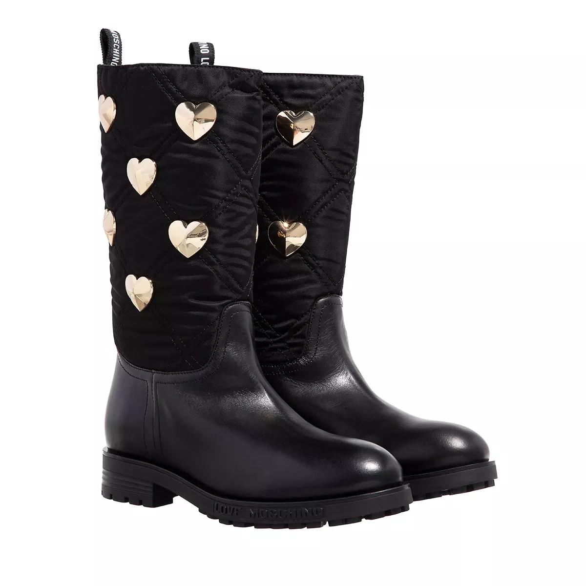 female Stiefeletten schwarz Stiefel 36 von Moschino