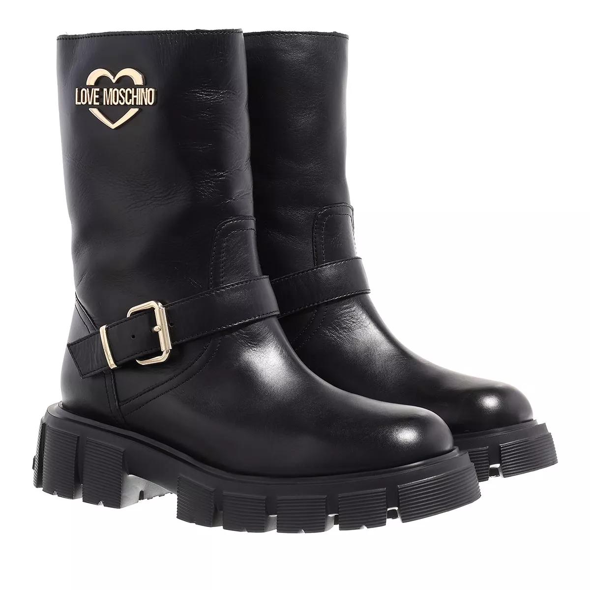 female Stiefeletten schwarz Stiefel 36 von Moschino