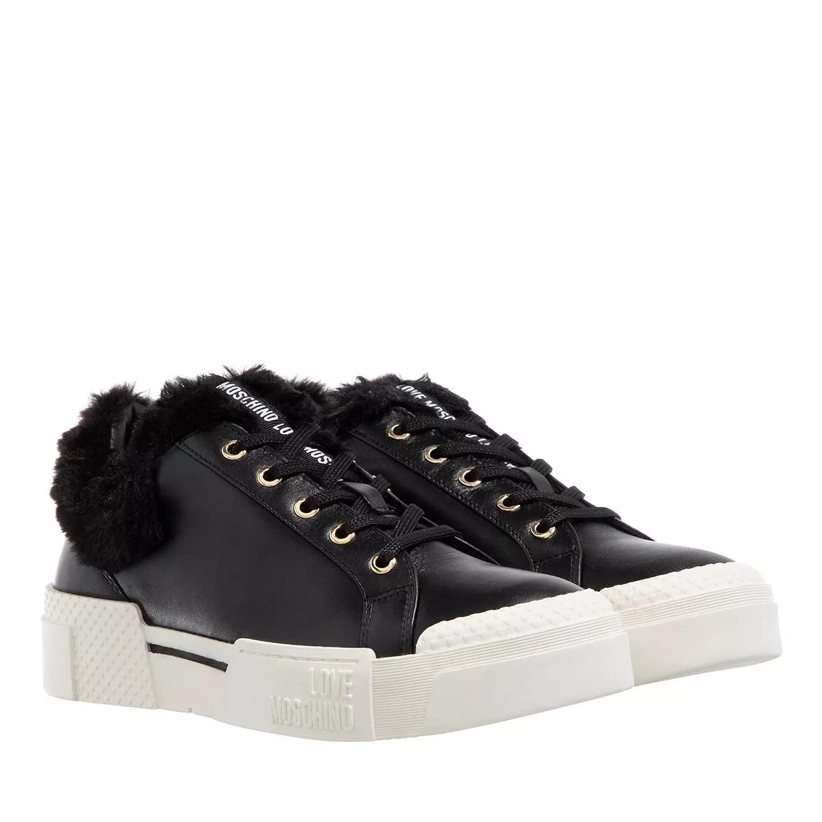 female Sneaker schwarz Low-Top Sneaker 36 von Moschino