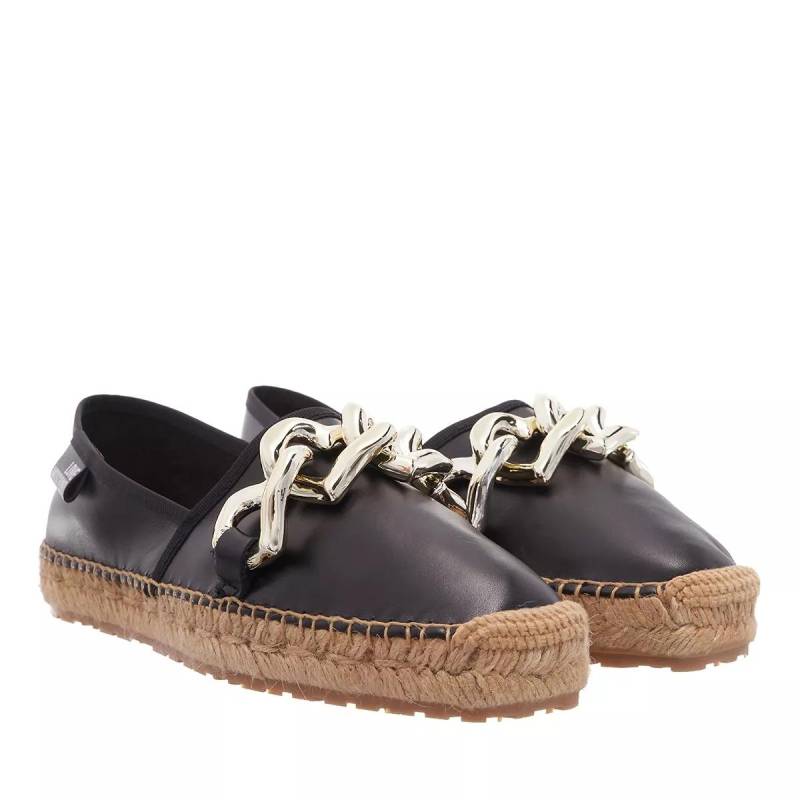 female Komfort Slipper schwarz Espadrille 36 von Moschino