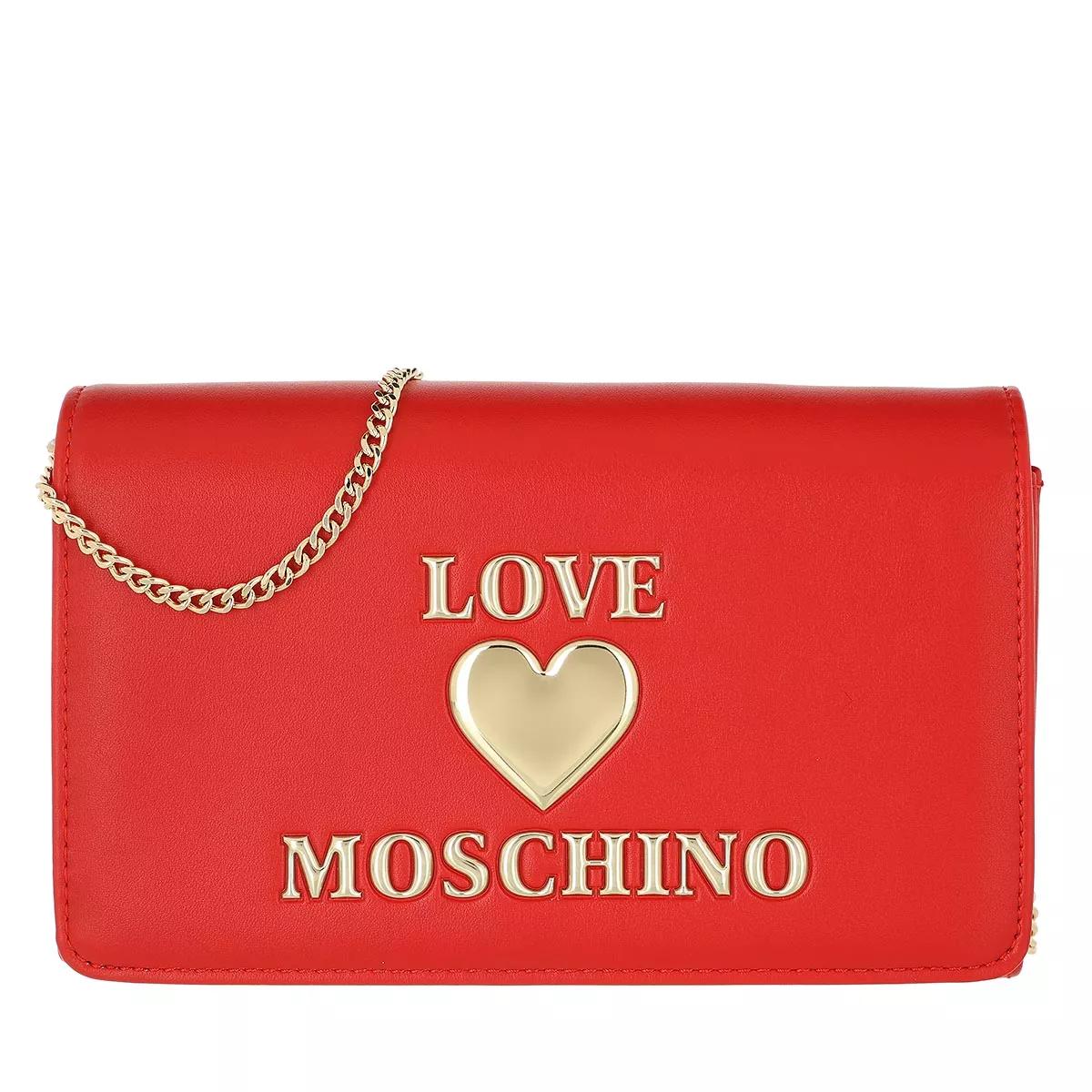 unisex Handtaschen rot Crossbody Bag One Size von Moschino