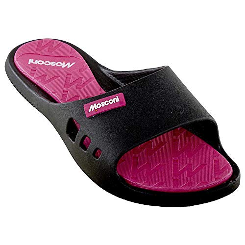 Mosconi Damen Mujer Olympic Sandalia Sportsandale, Schwarz Fuchsia, 36 EU von Mosconi