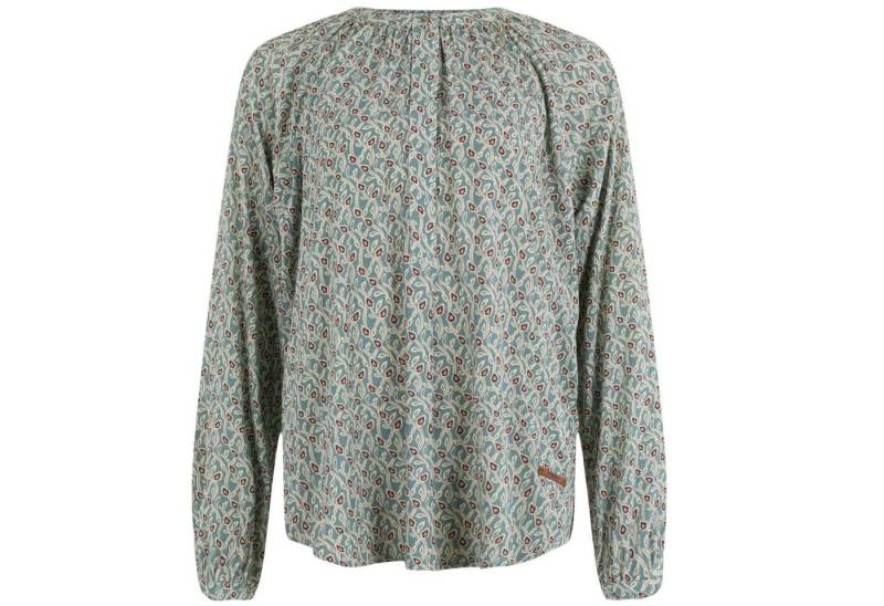 Moscow Design Druckbluse Jessie Bluse aus Viskose mit Allover Print in Eisblau von Moscow Design