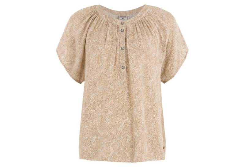 Moscow Design Druckbluse Romana Bluse in Creme mit Leopard Muster in lässiger Form von Moscow Design