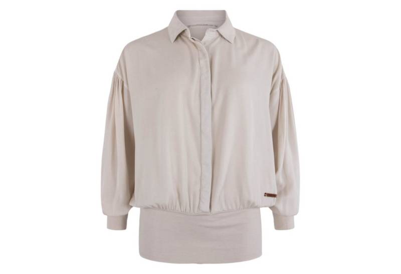 Moscow Design Hemdbluse Easton Bluse mit Kent Kragen u. elastischem Bund in versch. Farben von Moscow Design